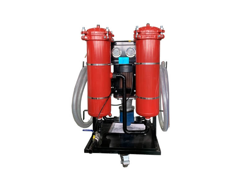 Oil filter unit ZWLYC-100B, for highly efficient multi-stage filtration to ensure oil cleanliness