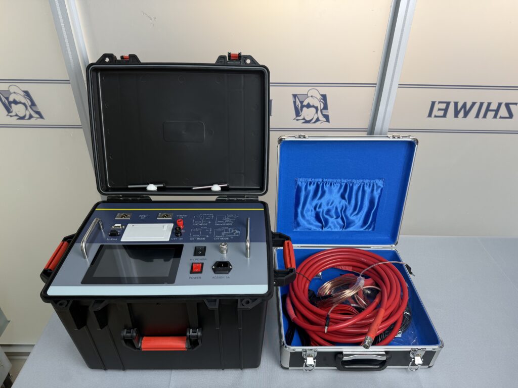 Dielectric loss tester, detecting insulation moisture, degradation, and localized defects