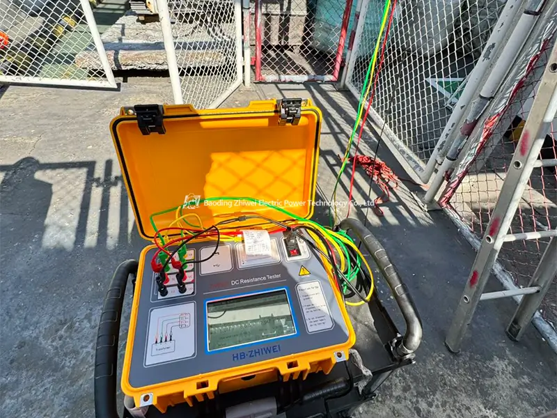 Transformer Winding Resistance Tester