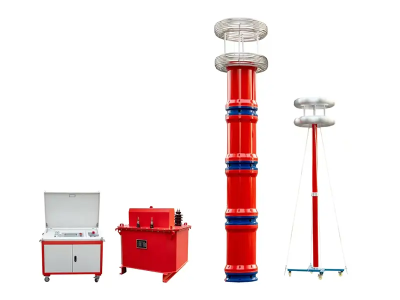 ZW Series Variable Frequency AC Resonant Test System for withstand voltage testing.