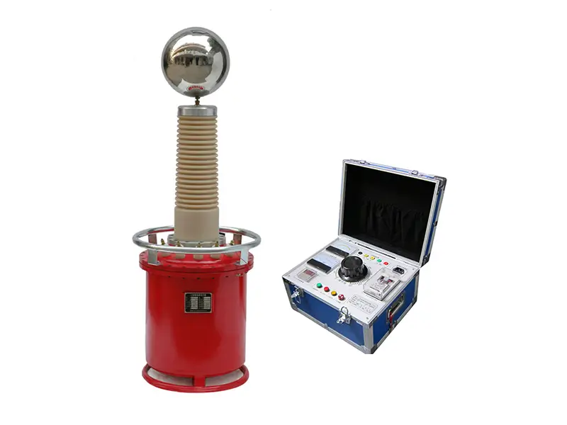 AC DC Hipot tester red oil‑immersed testing transformer set