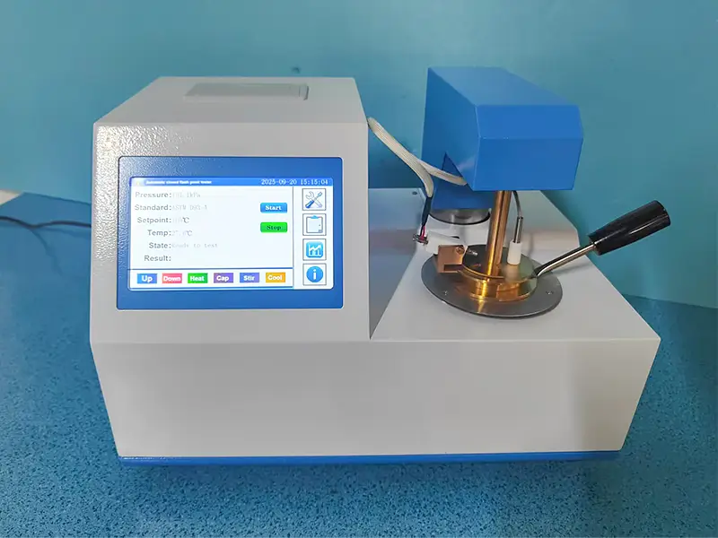 Closed Cup Flash Point Tester