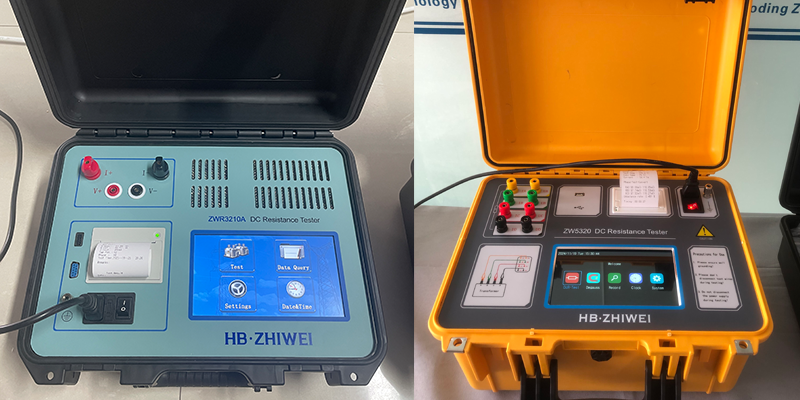 Modern DC resistance testers on the market commonly