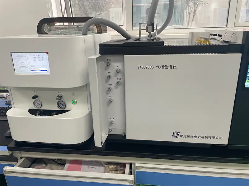 Transformer Oil DGA System Laboratory Gas Chromatograph