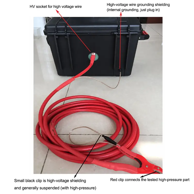 High Voltage Wiring Diagram of Instrument Side