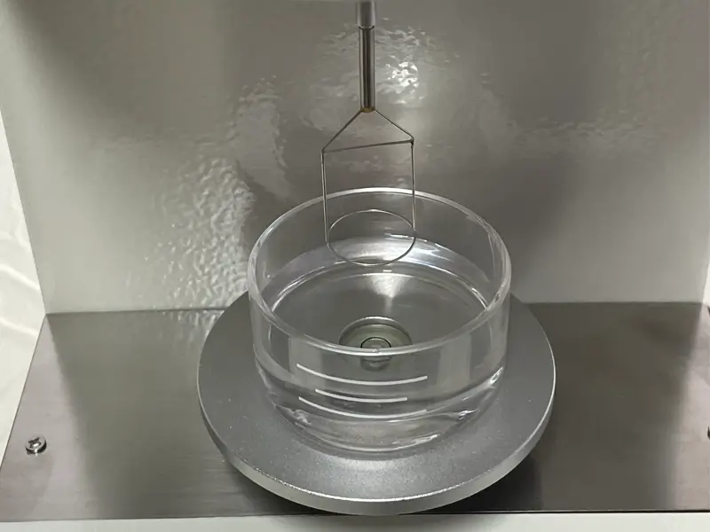 Interfacial Tension in Oil Testing