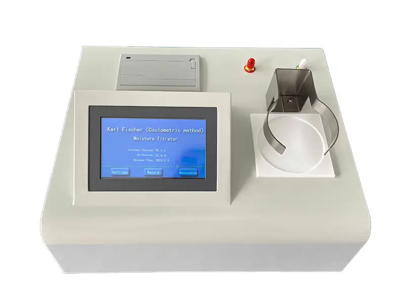ZHIWEI Karl Fischer Water Content Tester