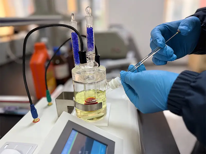 ZHIWEI Karl Fischer Water Content Tester