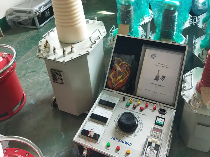 Oil-immersed high voltage testing transformer for Hipot test