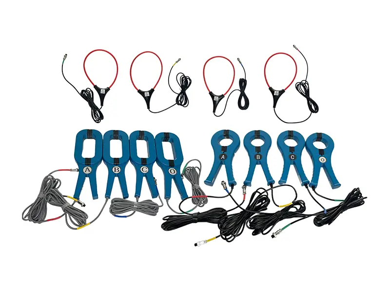 Clamp-on current transformers for power quality analyzer