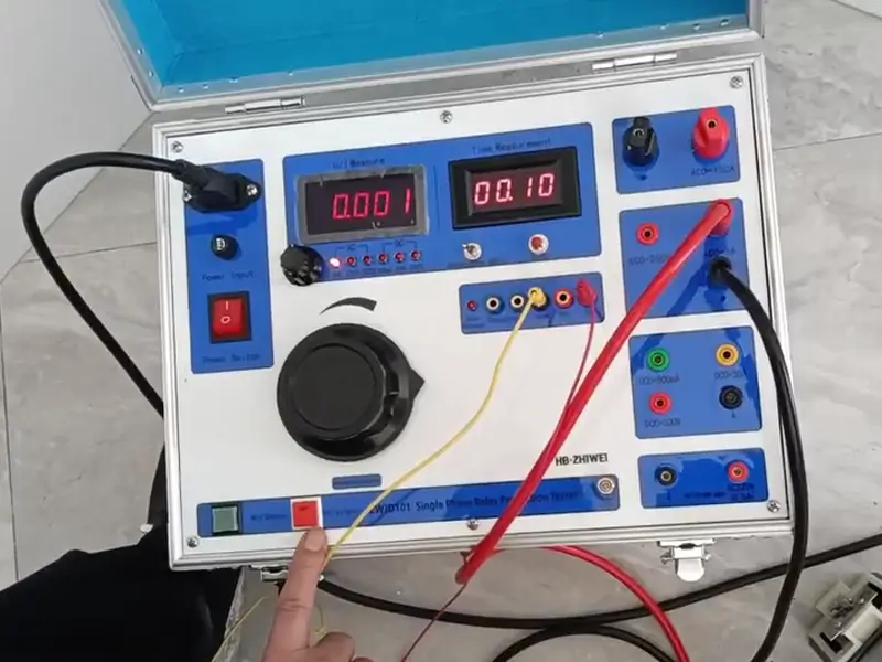 ZWJD101 Single Phase Relay Protection Tester