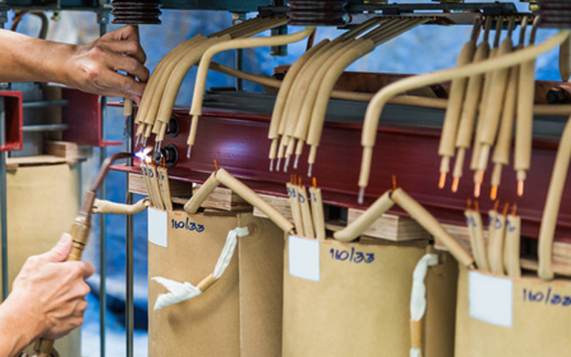 Inspect winding joint soldering quality