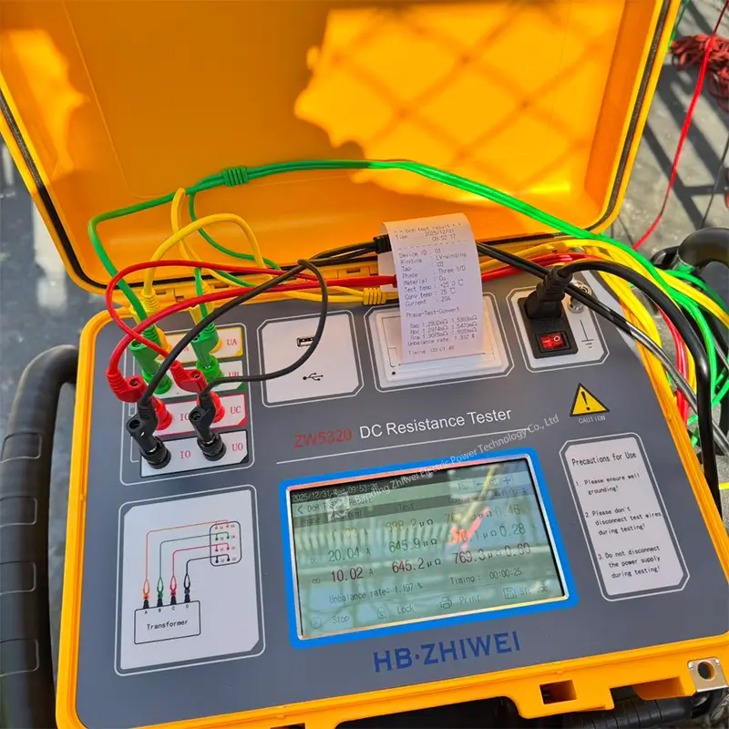 ZW5320 Transformer DC Resistance Tester