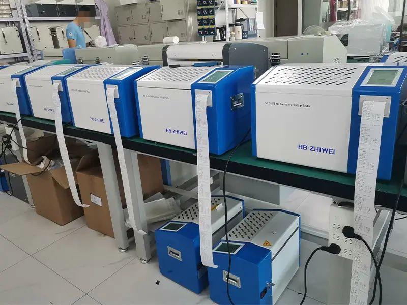 ZHIWEI Oil BDV Tester
