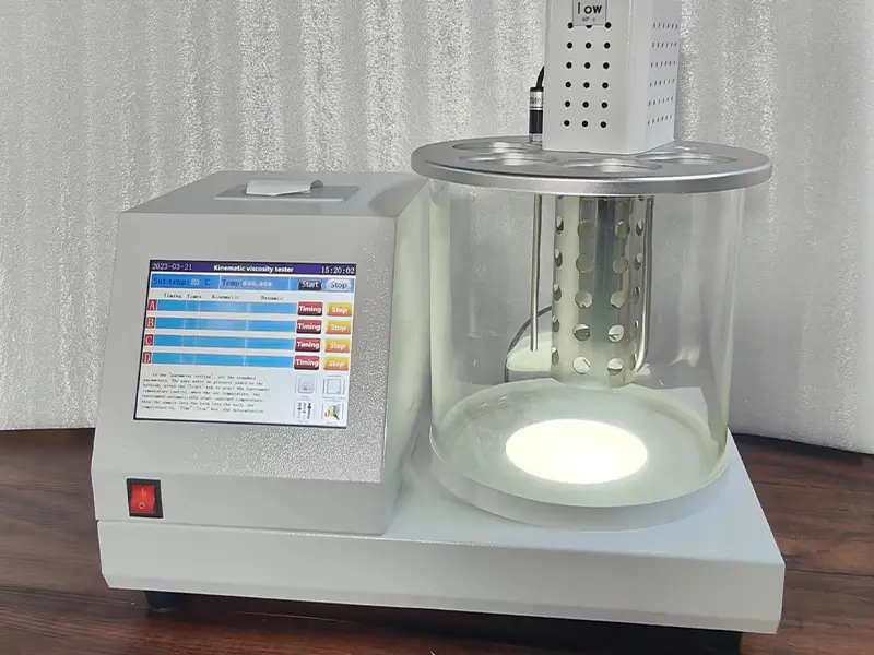 ZWKV3003 Kinematic Viscosity Tester with 4-Hole Constant Temperature Bath
