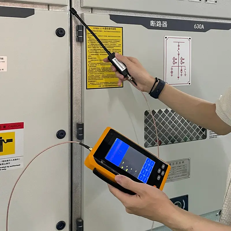 ZWPD92 Handheld Partial Discharge Tester efficiently inspect live switchgear, utilizing both TEV and Ultrasonic sensors to instantly locate insulation