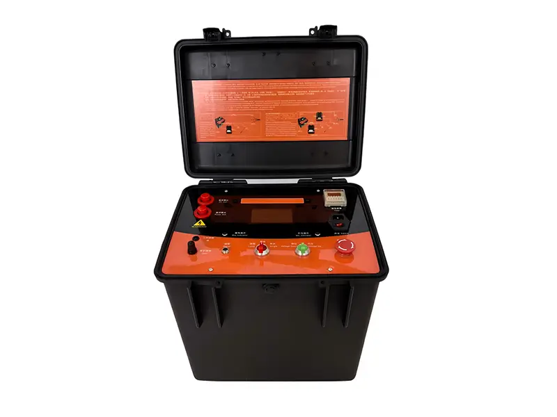 Cable path tester for detecting an underground cable fault.