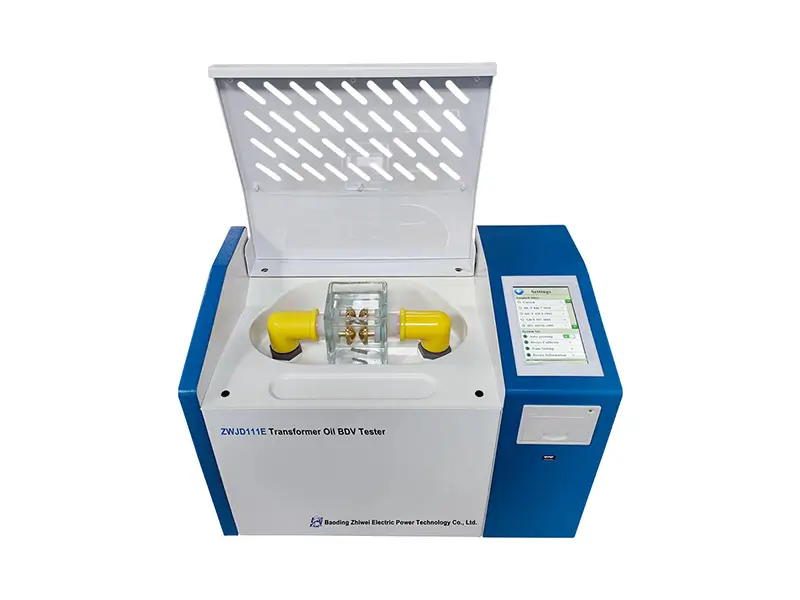Insulating oil tan delta tester ZWJS801, for assessing transformer oil insulation performance