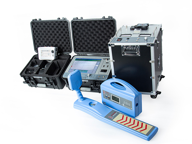 Power cable fault detection and locating equipment kit (portable locators)