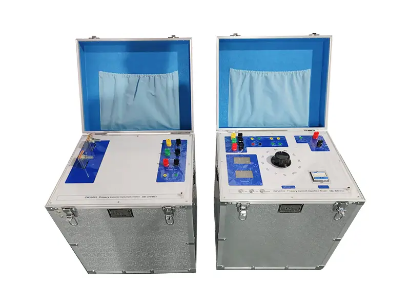 The ZW5000S Primary Current Injection Tester delivers stable 5000A AC output with 0.5-level accuracy