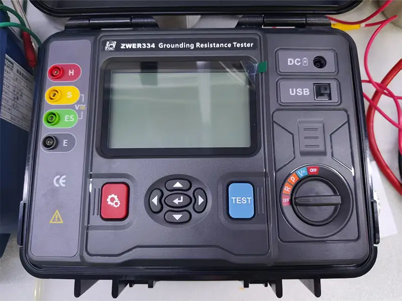 The ZWER334 is a highly versatile diagnostic instrument engineered for precise 2, 3, and 4-wire grounding resistance and soil resistivity testing