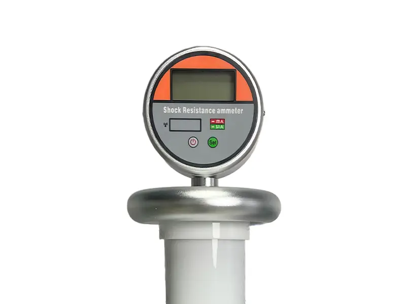 ZWZGF DC Hipot Tester wireless micro‑ammeter close‑up view