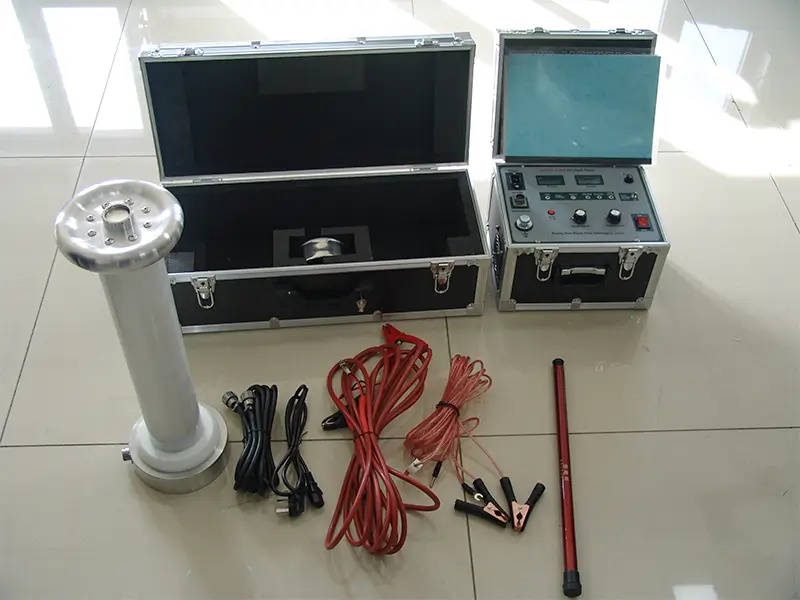ZWZGF 120kV/5mA DC Hipot Tester full set with test cables and accessories